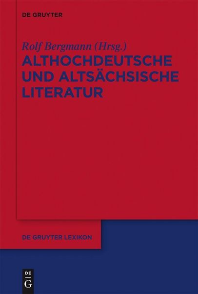 Produktbild: Althochdeutsche und alts&auml;chsische Literatur