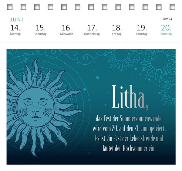 Produktbild: Postkartenkalender Mein magisches Jahr 2027
