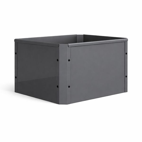 Produktbild: Metall Pflanzkasten Blumenkasten 50x40 Balora M