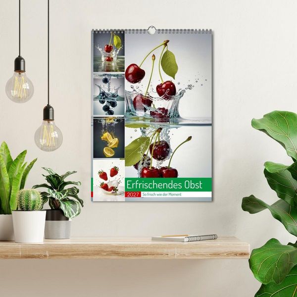 Produktbild: Erfrischendes Obst (Wandkalender 2027 DIN A3 hoch), CALVENDO Monatskalender