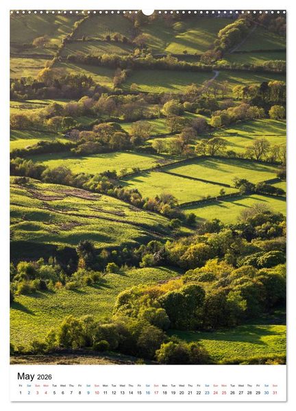 Produktbild: Scenes from the Peak District (High Quality Premium Wall Calendar 2026 DIN A2 portrait),CALVENDO 12 Month Wall Calendar