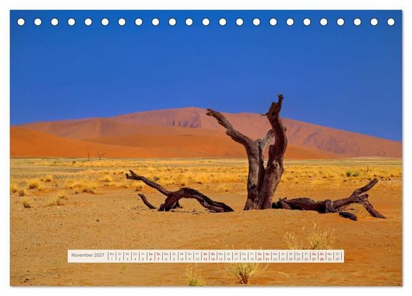 Produktbild: Namibia &ndash; Farben des Lebens (Tischkalender 2027 DIN A5 quer), CALVENDO Monatskalender