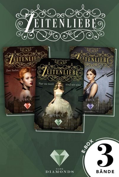 Produktbild: Zeitenliebe: Alle Bände der romantischen Trilogie in einer E-Box!