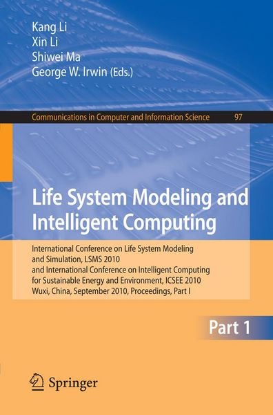 Produktbild: Life System Modeling and Intelligent Computing