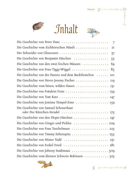 Produktbild: Beatrix Potter - S&auml;mtliche Geschichten von Peter Hase und seinen Freunden
