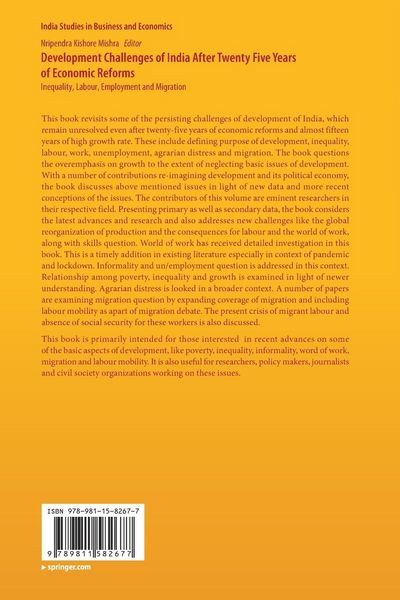 Produktbild: Development Challenges of India After Twenty Five Years of Economic Reforms