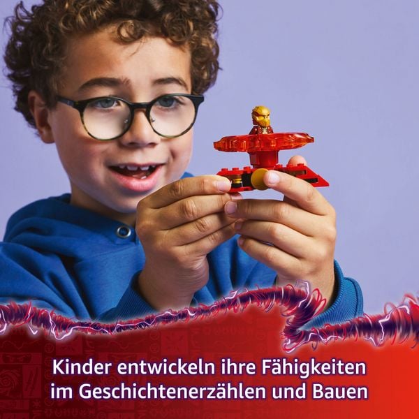 Produktbild: LEGO NINJAGO Kais Drachen-Spinjitzu-Spinner - Ninja Spielzeug 71823