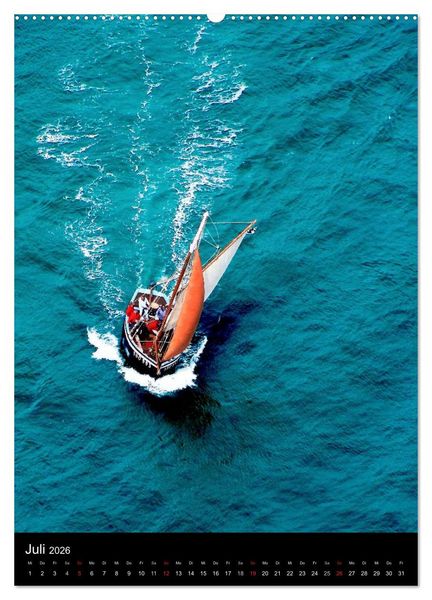 Produktbild: Segelschiffe von damals (hochwertiger Premium Wandkalender 2026 DIN A2 hoch), Kunstdruck in Hochglanz
