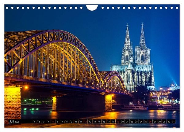 Produktbild: St&auml;dtereise durch Europa (Wandkalender 2026 DIN A4 quer), CALVENDO Monatskalender