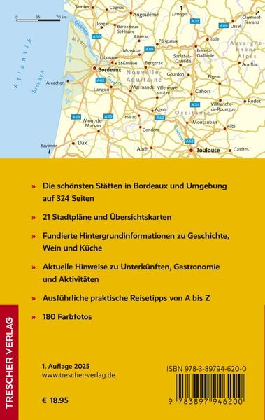 TRESCHER Reiseführer Bordeaux und das Bordelais