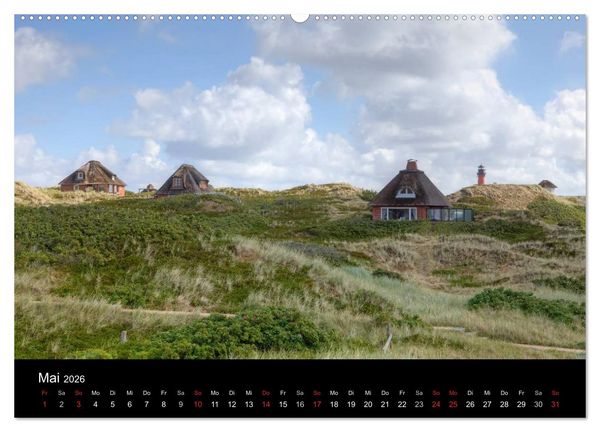 Produktbild: Sylt (Wandkalender 2026 DIN A2 quer), CALVENDO Monatskalender