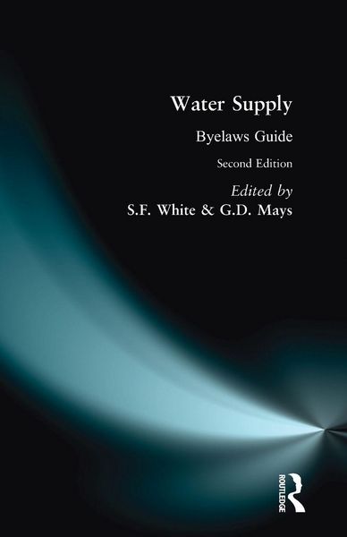 Produktbild: Water Supply Byelaws Guide