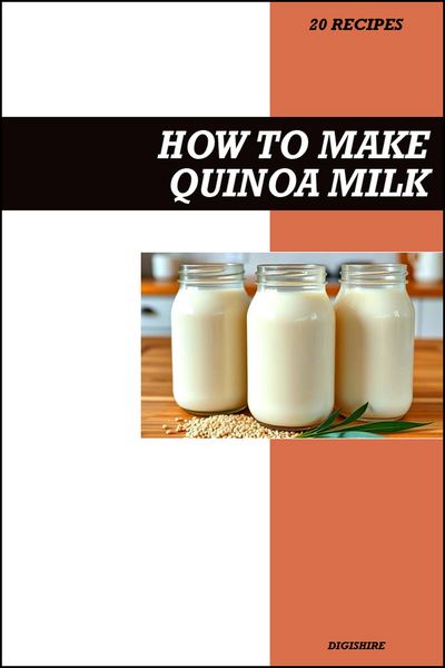 Produktbild: How to Make Quinoa Milk Recipe Book: Fresh Homemade Dairy-Free Recipes for Protein-Packed, Nutritious, and Vegan-Friendly Drinks