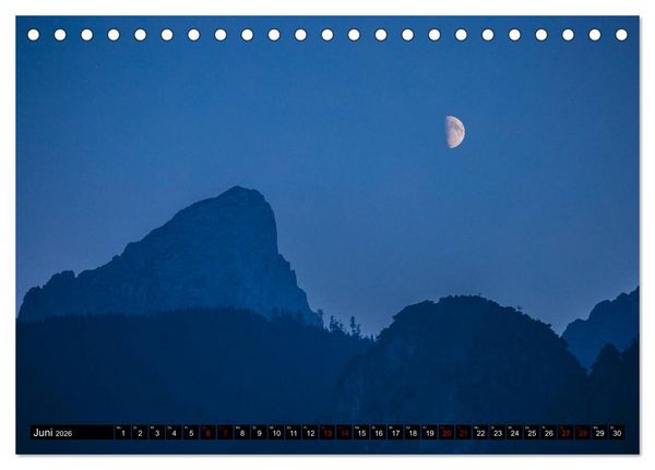 Produktbild: Alpengl&uuml;ck - Nationalpark Berchtesgaden (Tischkalender 2026 DIN A5 quer), CALVENDO Monatskalender