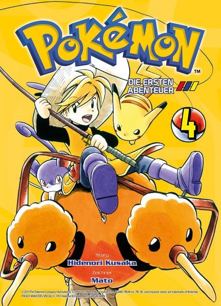 Produktbild: Pok&eacute;mon - Die ersten Abenteuer Band 4