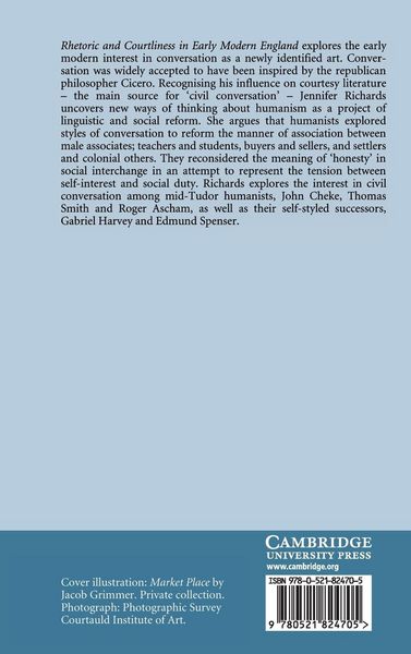 Produktbild: Rhetoric and Courtliness in Early Modern Literature