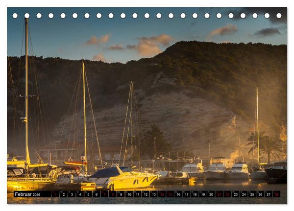 Produktbild: Bonifacio. Korsika (Tischkalender 2026 DIN A5 quer), CALVENDO Monatskalender
