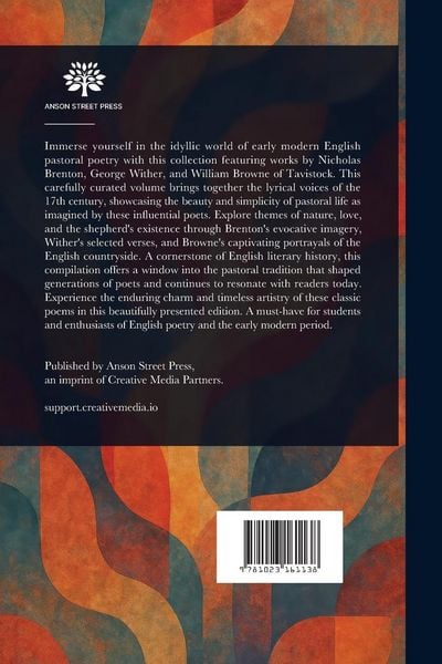 Produktbild: Pastoral Poems by Nicholas Breton, Selected Poetry by George Wither, and Pastoral Poetry by William Browne (of Tavistock)