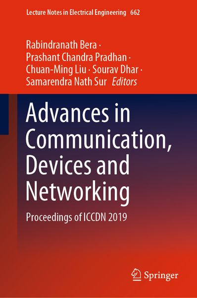 Produktbild: Advances in Communication, Devices and Networking