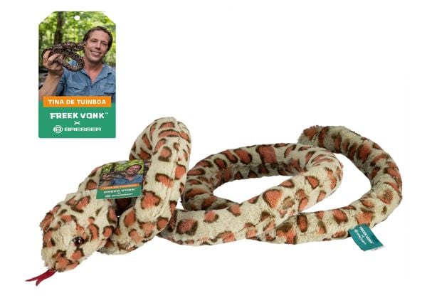 Produktbild: Bresser 9820502 - Freek Vonk, Gartenboa Tina, Schlange, Pl&uuml;schtier, 160 cm