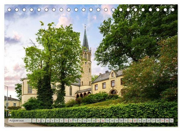 Produktbild: Sigmaringen Impressionen (Tischkalender 2026 DIN A5 quer), CALVENDO Monatskalender
