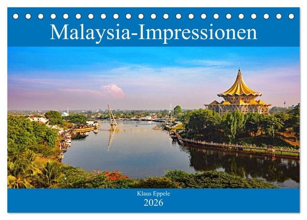 Produktbild: Malaysia-Impressionen (Tischkalender 2026 DIN A5 quer), CALVENDO Monatskalender