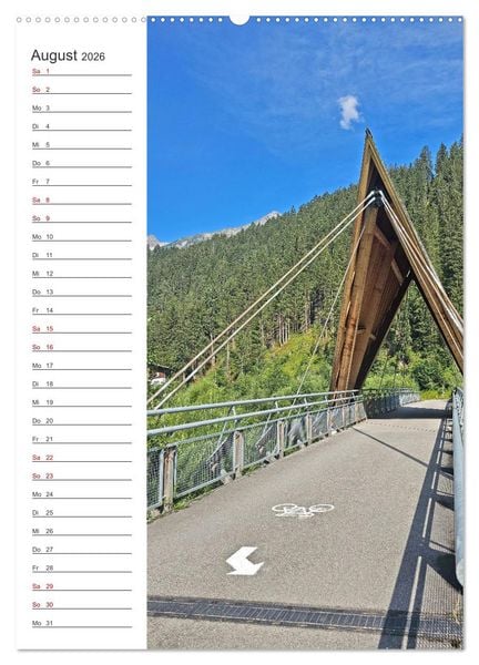 Produktbild: Auf dem Lechradweg - Zwischen Formarinsee und Landsberg am Lech (hochwertiger Premium Wandkalender 2026 DIN A2 hoch), Kunstdruck in Hochglanz