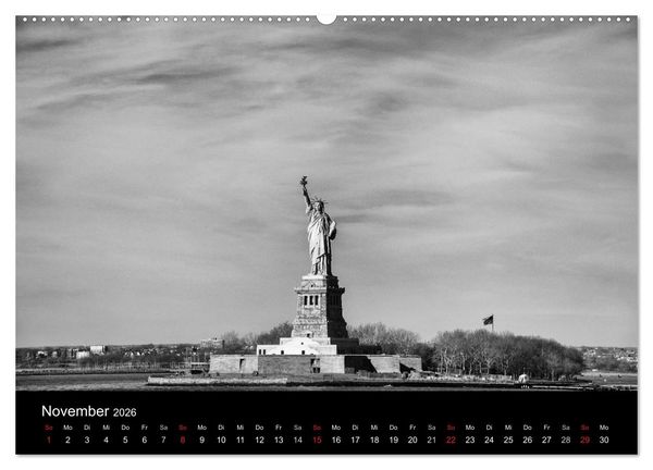 Produktbild: New York 2026 (Wandkalender 2026 DIN A2 quer), CALVENDO Monatskalender