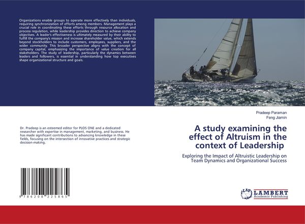 Produktbild: A study examining the effect of Altruism in the context of Leadership