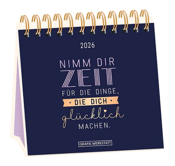 Produktbild: Tischkalender 2026 Nimm dir Zeit
