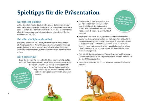 Produktbild: Die Sch&ouml;pfungsgeschichte. Wie Himmel und Erde entstanden. Erz&auml;hlschienen-Figurenset
