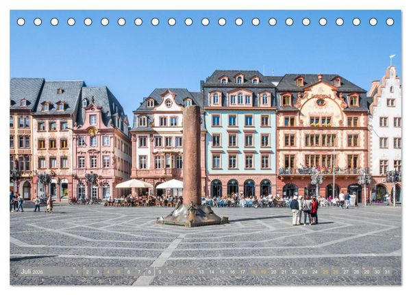 Produktbild: Mainz bleibt meins (Tischkalender 2026 DIN A5 quer), CALVENDO Monatskalender