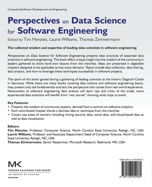 Produktbild: Perspectives on Data Science for Software Engineering