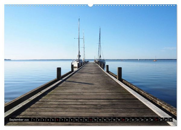 Produktbild: Steinhuder Meer, Momentaufnahmen von Christine Bienert (hochwertiger Premium Wandkalender 2026 DIN A2 quer), Kunstdruck in Hochglanz