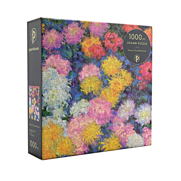 Produktbild: Puzzle, Monets Chrysanthemen, 1.000 Teile