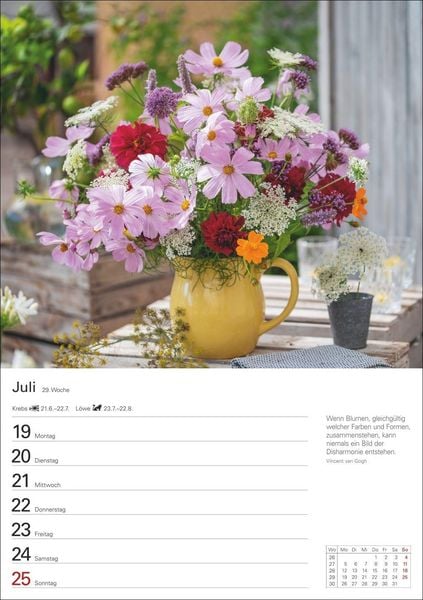 Produktbild: Blumenpracht Wochenplaner 2027 - 53 stimmungsvolle Fotografien