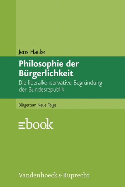 Produktbild: Philosophie der B&uuml;rgerlichkeit