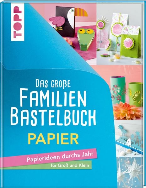 Produktbild: Das gro&szlig;e Familienbastelbuch Papier