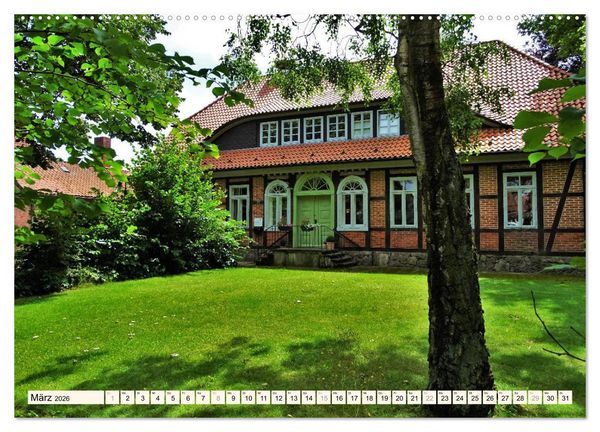 Produktbild: Rotenburg - Die bunte Stadt an der W&uuml;mme (hochwertiger Premium Wandkalender 2026 DIN A2 quer), Kunstdruck in Hochglanz