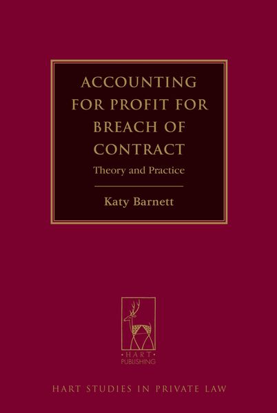 Produktbild: Accounting for Profit for Breach of Contract