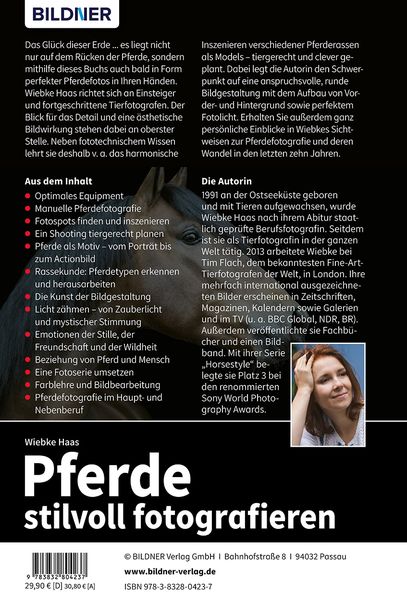 Produktbild: Pferde stilvoll fotografieren