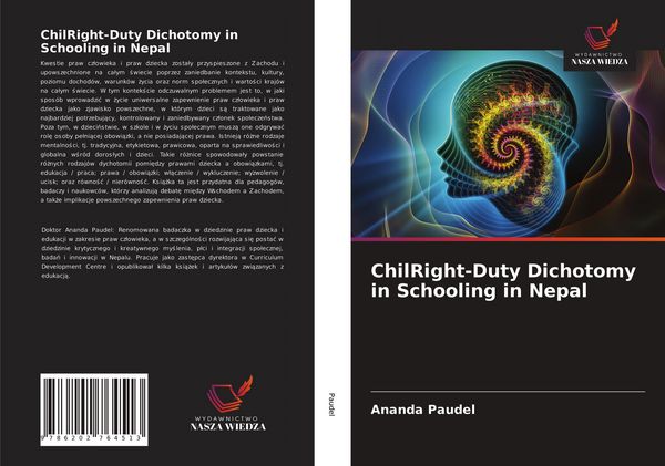 Produktbild: ChilRight-Duty Dichotomy in Schooling in Nepal