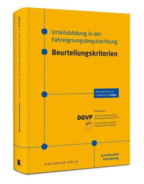 Produktbild: Urteilsbildung in der Fahreignungsbegutachtung - Beurteilungskriterien