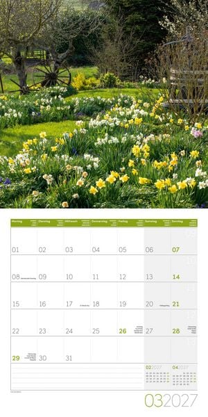 Produktbild: In meinem Garten Kalender 2027 - 30x30 - Art12