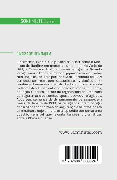 Produktbild: O Massacre de Nanquim