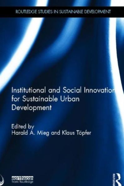 Produktbild: Institutional and Social Innovation for Sustainable Urban De