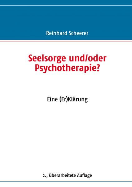 Produktbild: Seelsorge und/oder Psychotherapie?