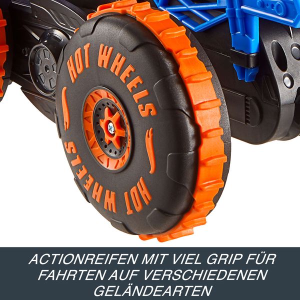 Produktbild: Hot Wheels Monster Trucks Tiger Shark Climber RC-Fahrzeug, batteriebetriebener