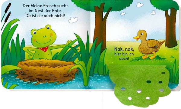 Produktbild: Minifanten 15: Fühl doch mal, kleiner Frosch!