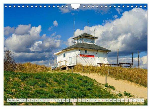 Produktbild: Ahrenshoop Impressionen (Wandkalender 2026 DIN A4 quer), CALVENDO Monatskalender